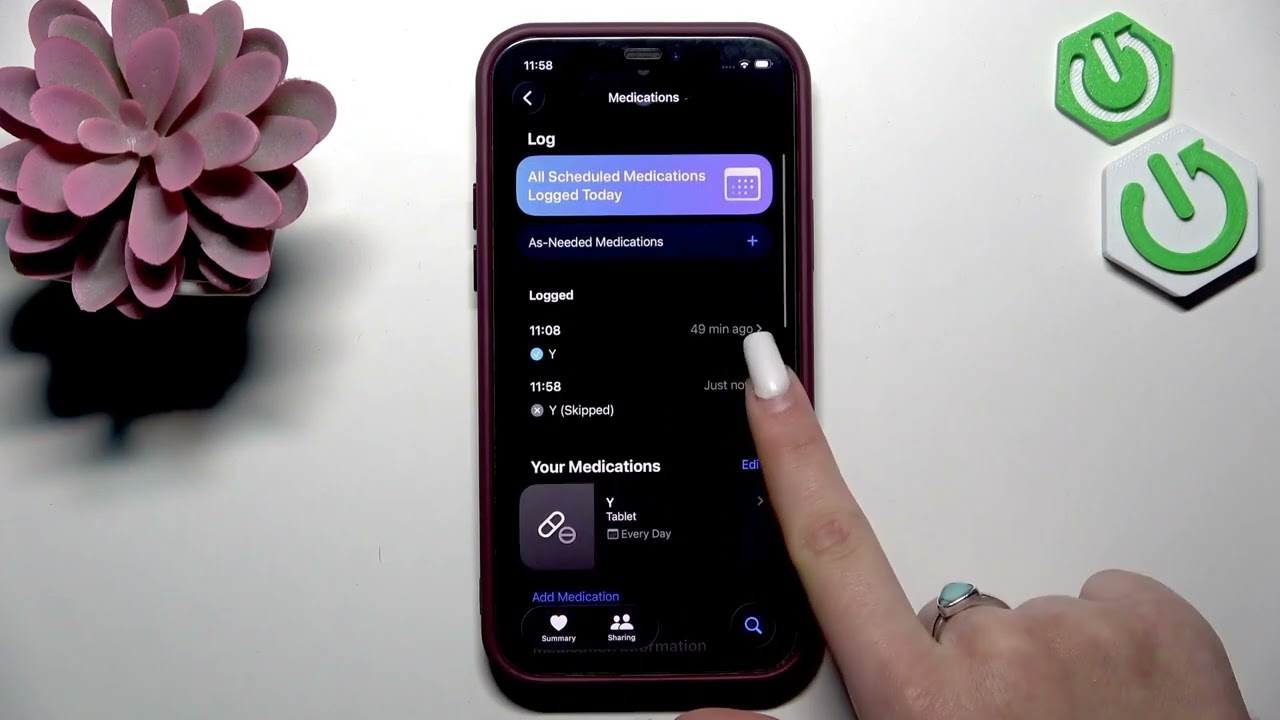 Apple Healthで薬の服用を記録して履歴を確認する方法 - YouTube