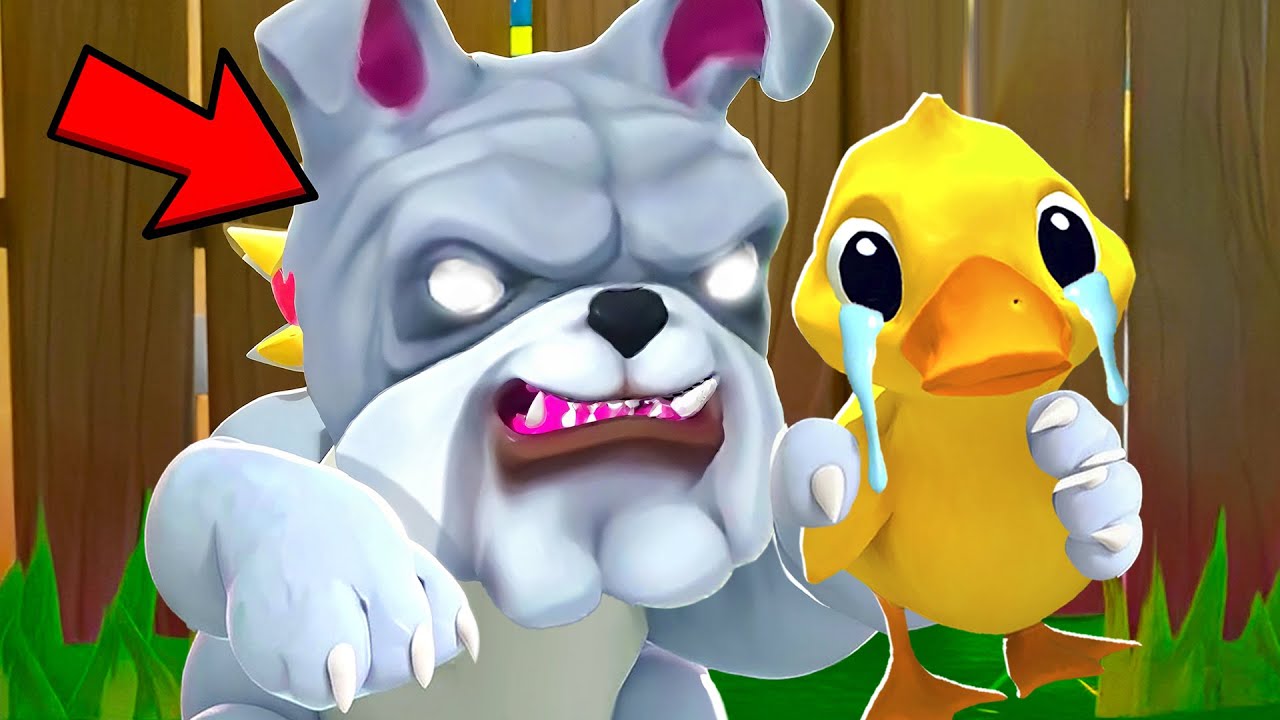 The Dog EATS The Ducklings - I Am Cat VR