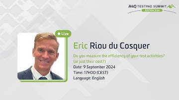 A4Q Testing Summit 2024 - Do you measure the efficiency of your test activities?