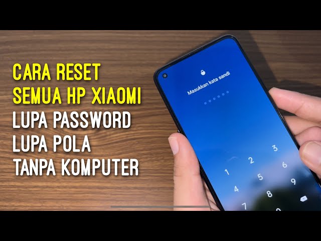 cara restart hp xiaomi lupa sandi