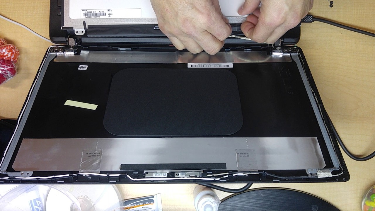 Laptop screen replacement / How to replace laptop screen Acer ES1512