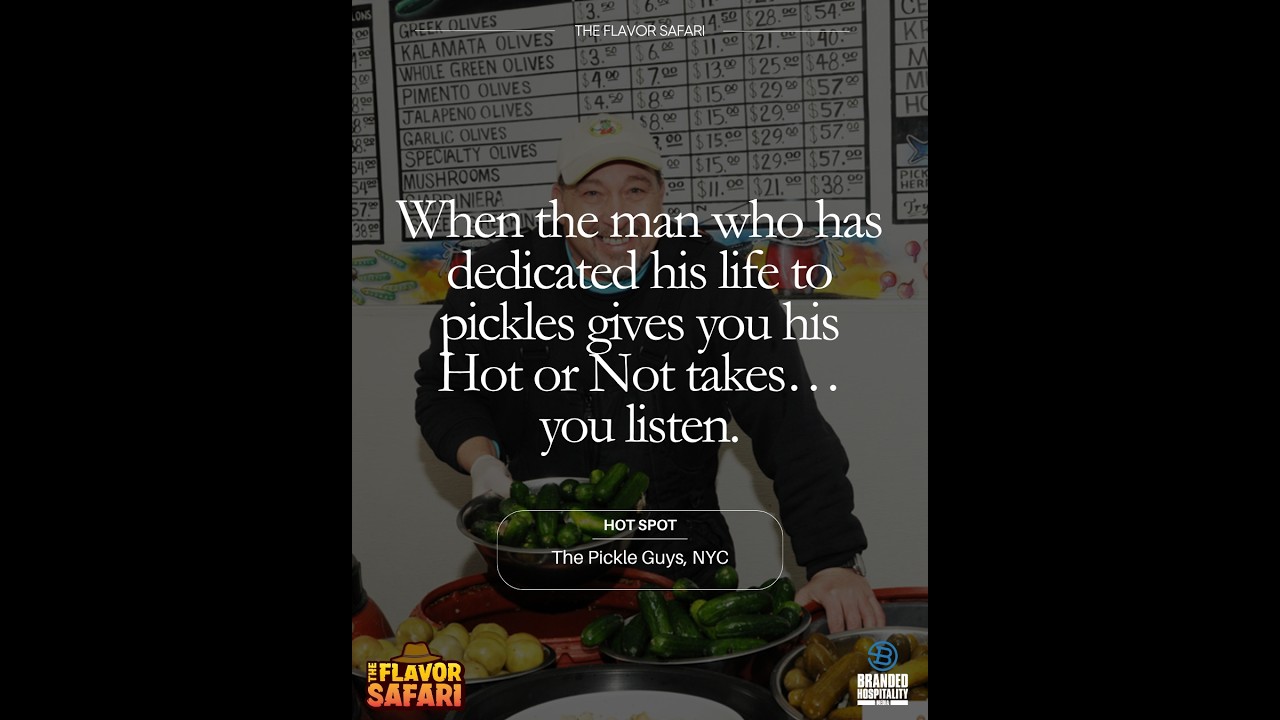 Pickled pizza?