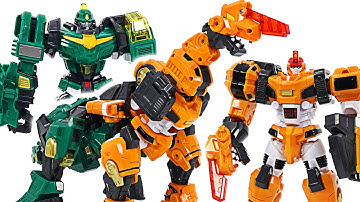 Miniforce super dinosaur power2 Brachimagneta! Graviton, Rifuma 2 combine! | DuDuPopTOY