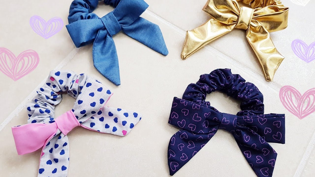 Coletero o Scrunchie con moño 🎀