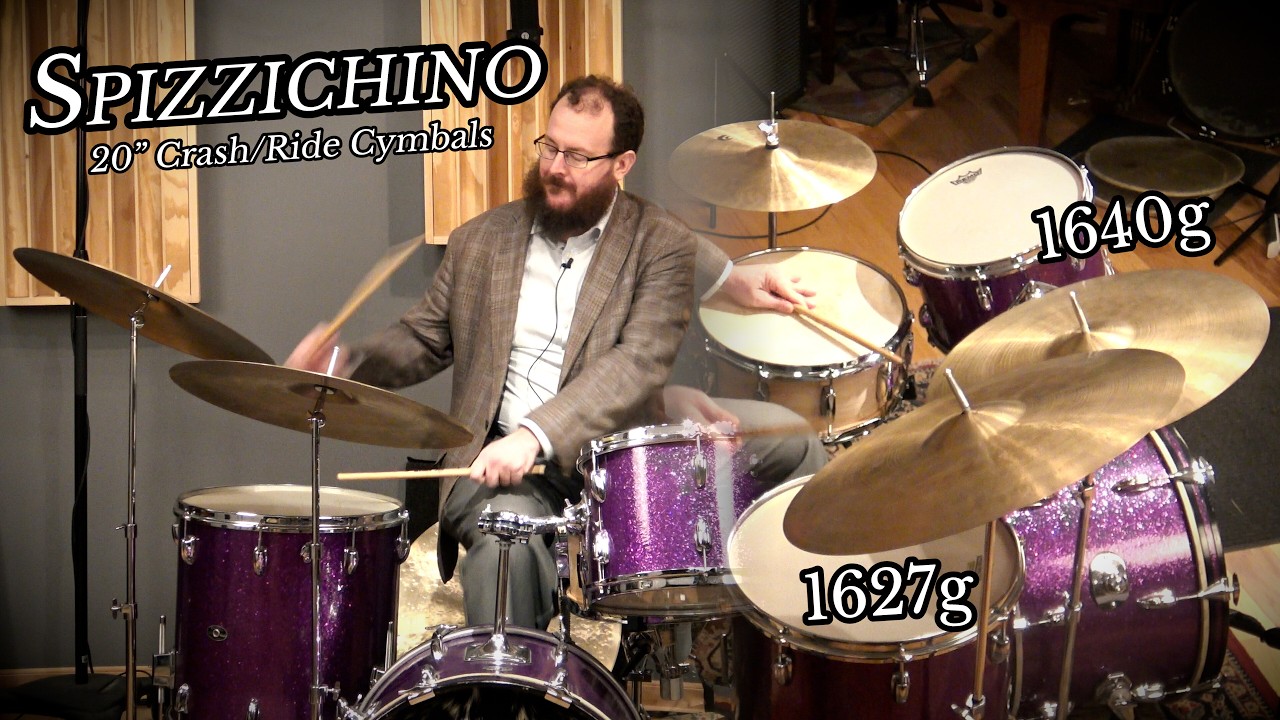 SPIZZICHINO 20" Crash/Ride Cymbals - 1627g & 1640g