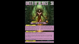 Sentinels Custom Decks: the Queen of Blades!
Welcome to one of the longest fights in recent memory!
Queen of Blades from Ammo27 Custom Sentinels of the Multiverse: https://steamcommunity.com/sharedfiles/filedetails/?id=2751768867
thereavers Sentinels + Cauldron DLC: http://steamcommunity.com/sharedfiles/filedetails/?id=768617500
The Knight of Despair from Project Moon Sentinels: https://steamcommunity.com/sharedfiles/filedetails/?id=2808094388
Argent et Or available on Sentinels Community Customs Classics: https://steamcommunity.com/sharedfiles/filedetails/?id=2708918521 Sentinels Custom Decks: the Queen of Blades!