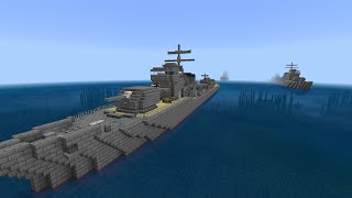 (Minecraft)海軍艦艇紹介