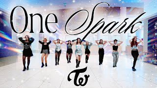 [ DANCE IN PUBLIC RUSSIA ONE TAKE ]  TWICE "ONE SPARK"  | Dance Cover