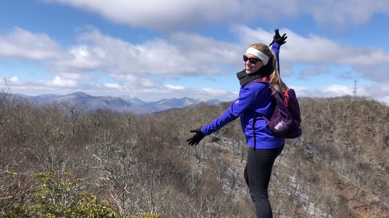 Mount Jefferson Summit NC Trail Hike