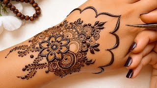 Dome style BAKRA EID special back Mehndi | mehndibyshiri | easy tutorial back hand #mehndi #henna
