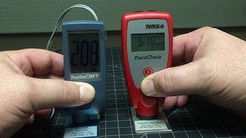 Checkline PaintCheck vs Defelsko DFT Measurement Time