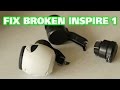 HOW TO: Fix broken DJI Inspire 1 Gimbal and Mounting Plate (DJI Inspire 1 Crash)