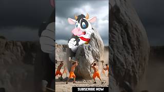 “You Won’t Believe This AI Cow in a Rock! 🐄🔥 | #shorts2025