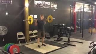 Behind the Neck - Split Jerk w 2 second pause