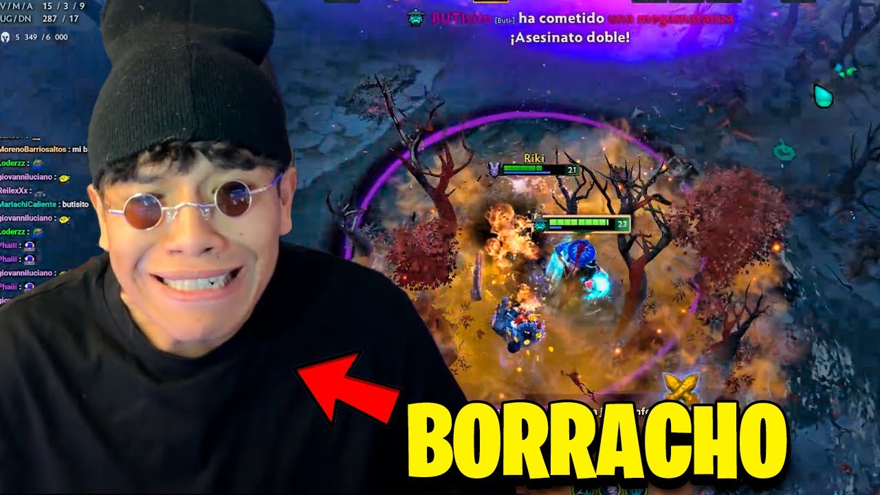 Buti JUEGA DOTA Borracho🍺 Y Hace TREMENDA PARTIDA 😱