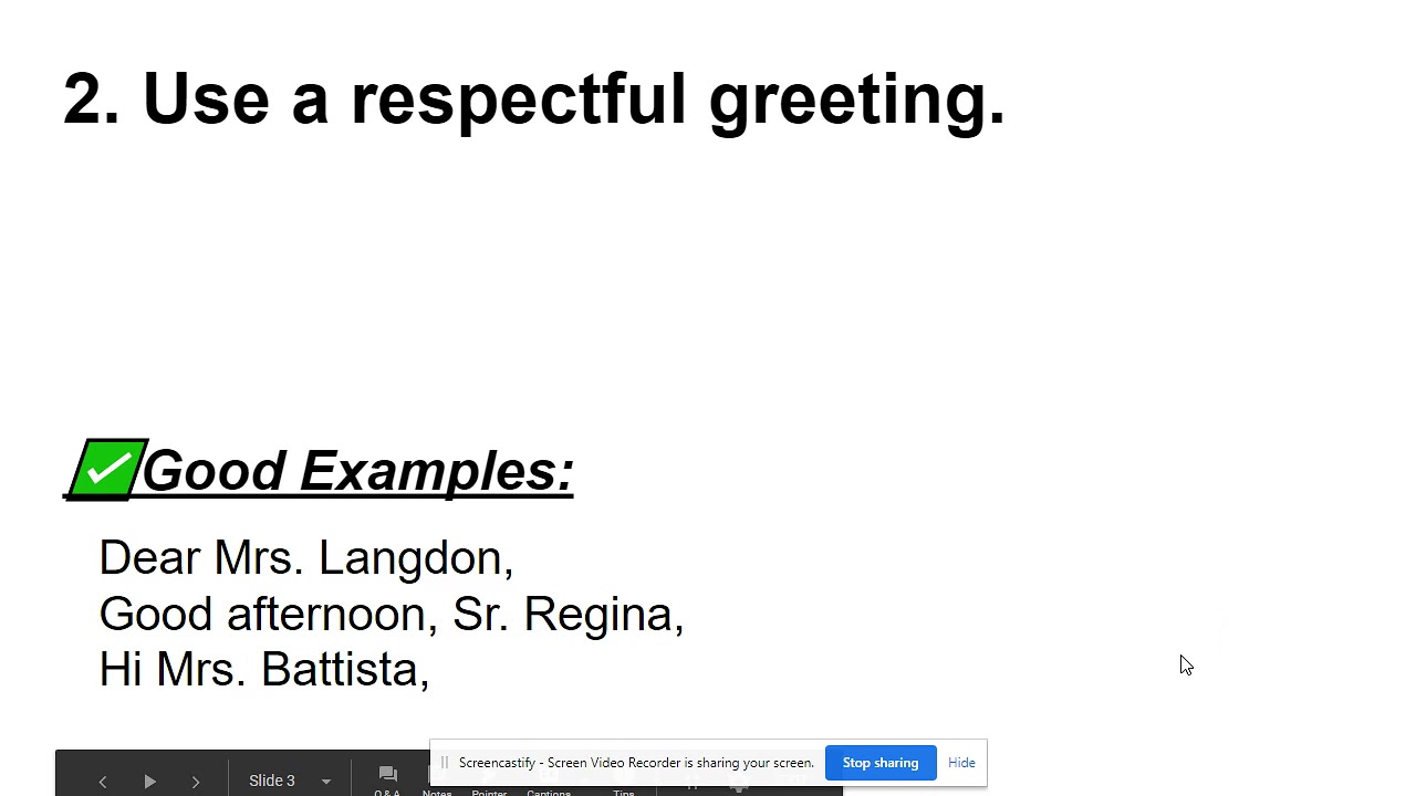 Email Etiquette for Students - YouTube