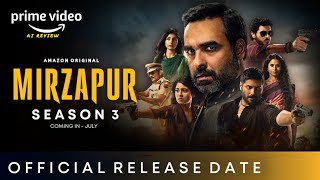Mirzapur Season 3 | Mirzapur Season 3 Trailer | Mirzapur Season 3 Release Date Amazon Prime | AI