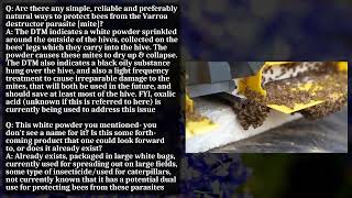 Veronica Jayne: How To Protect Bees From Parasites/CCD (1/2)
This is a Quantum Meditation research session by Veronica Jayne Lovely, a student of Dr. Douglas James Cottrell. In a typical session clients ask about their health, business, personal relationships, spirituality, or practically any other topic. Veronica can be emailed at veronica@lovelysojourn.com; her website is http://lovelysojourn.com/
If you are unfamiliar with Quantum Meditation, it is the same deep trance meditation technique practiced by the late Edgar Cayce almost a century ago. For further information on the QM technique, Douglas James Cottrells website is: www.DouglasJamesCottrell.com
NOTE: the information seen in this video has been obtained through psychic or clairvoyant sources. This source should not be considered a medical, financial, historical or any other authority and the information must be used in a reasonable and practical manner. Veronica Jayne: How To Protect Bees From Parasites/CCD (1/2)