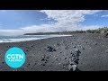 See the new beach that Kilauea's eruption created in Hawaii