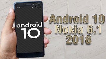 Install Android 10 on Nokia 6.1 2018 (AOSP ROM) - How to Guide!