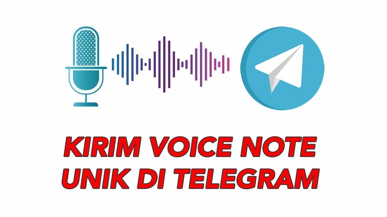 Cara Kirim Voice Note Unik Di Telegram Langsung Di Android Youtube