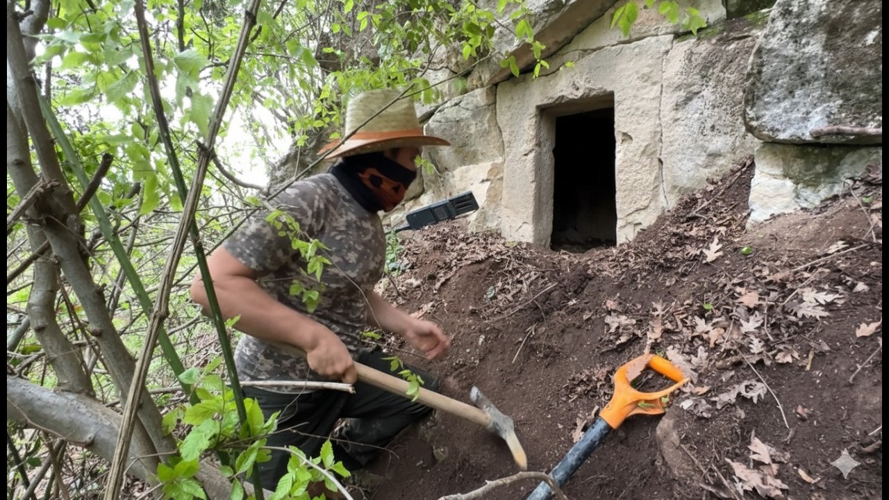 Загадочное открытие в глубине леса!