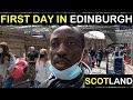 First Solo Trip to Edinburgh Scotland | 2nd Jab | The People's Kitchen