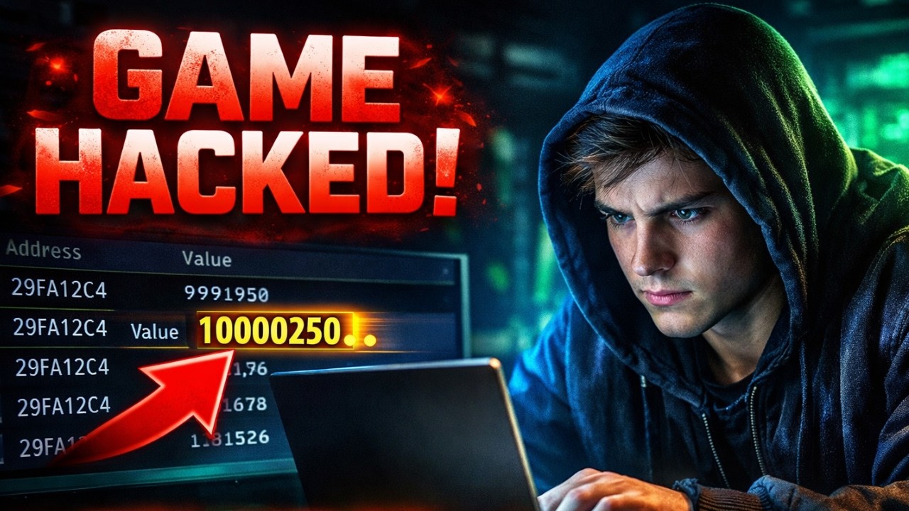 How Hackers Modify Games Using Cheat Engine || Learn Game Hacking ...