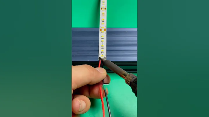 No More Loose Wires! LED Strip Soldering Pro Tips 🔥||#soldering #led #shorts #shortvideo