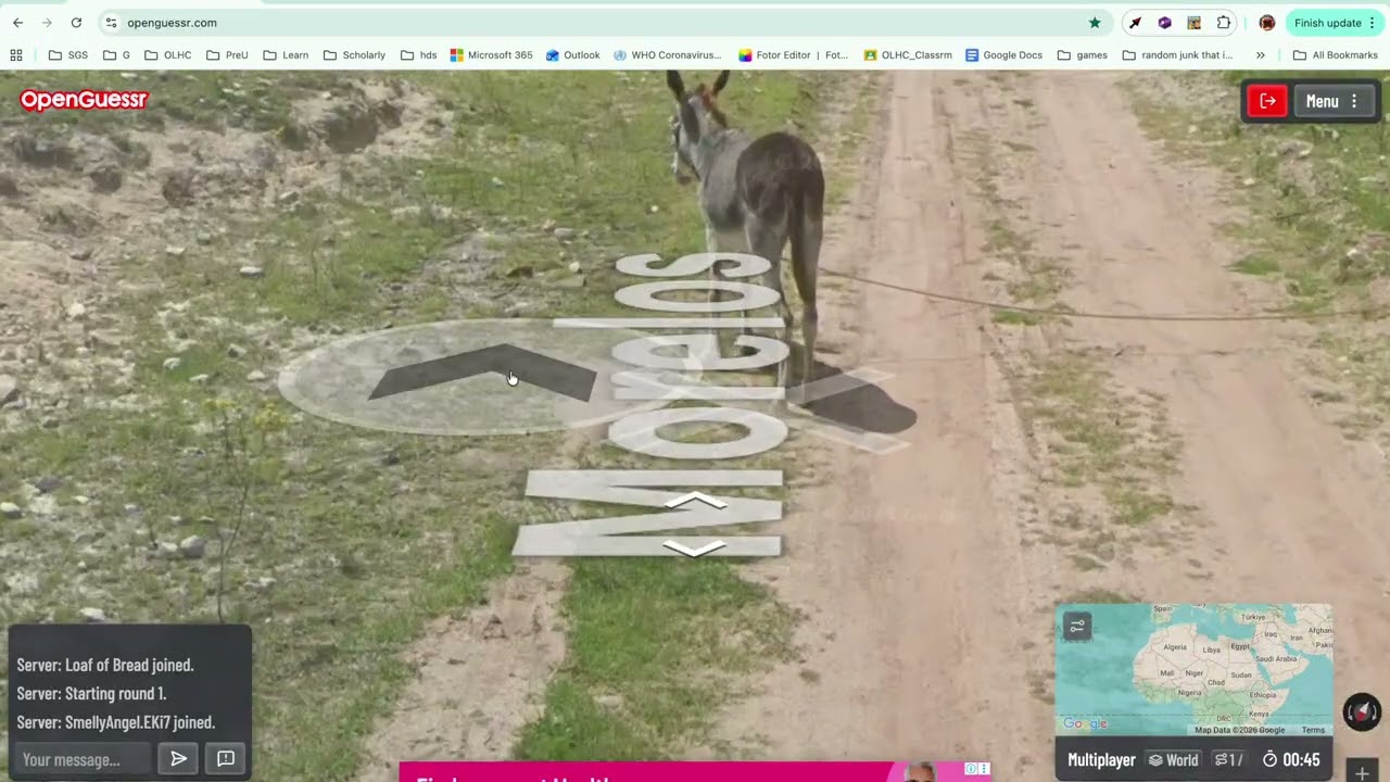 Openguessr but everytime I make a dumb guess there's a 