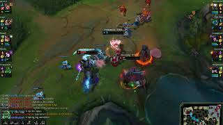 Zac top 1v2 outplay - Patch 10.20 screenshot 4