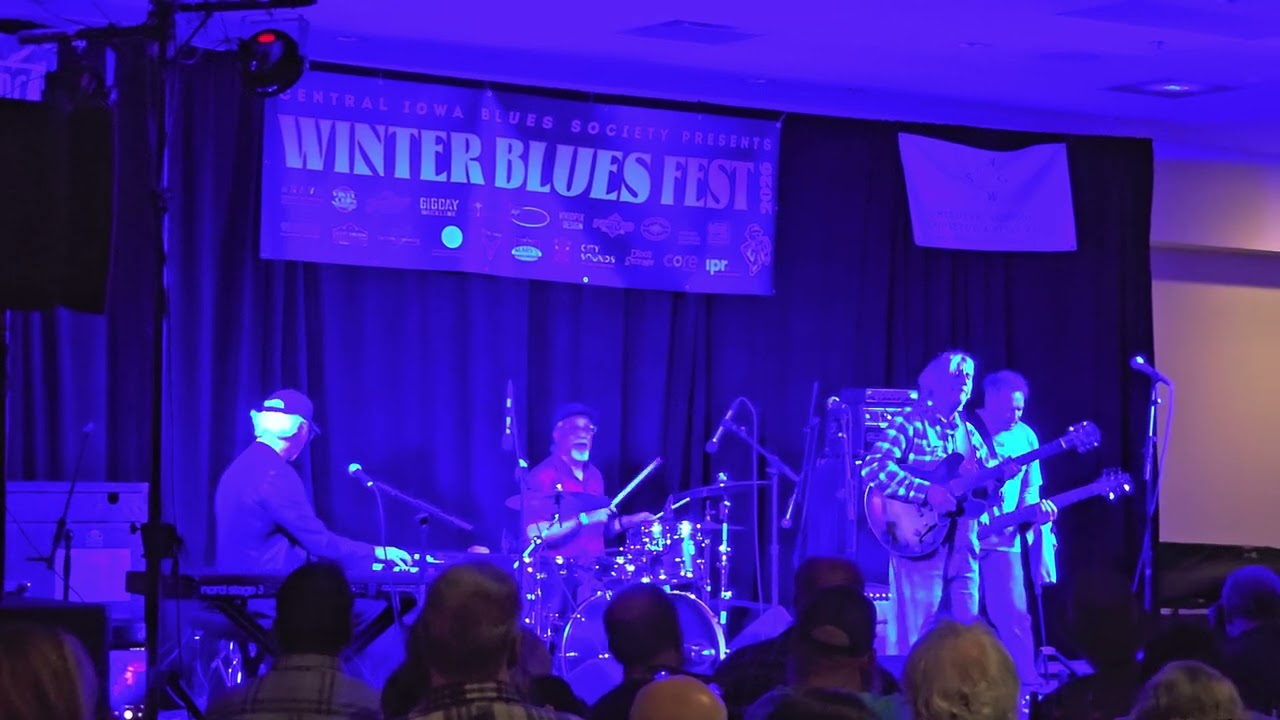 Chris Cain Band - Winter Blues Fest in Des Moines, Iowa ~ 2/13/2026