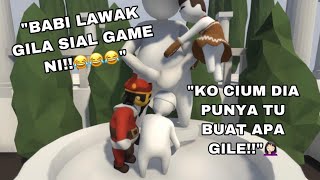 SAKIT PERUT GELAK MAIN GAME NI!! - Human Fall Flat #1