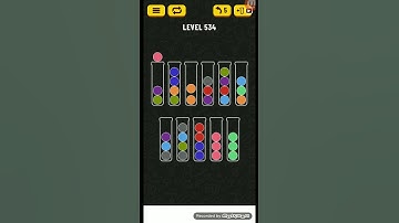 Ball Sort Puzzle Level - 534