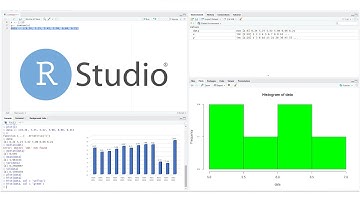RStudio for Beginers || Learn R in 10 minutes || Chart, Statistics and Analysis of GDP data