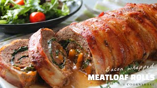 Bacon Wrapped Meatloaf Roll - Tastes Amazing and EASY to make!