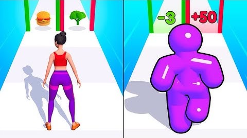 Adventure Gameplay " TALL MAN VS TWERK RACE RUN 3D ⚫️New Levels Big Update Max iOS Gameplay. EP 999