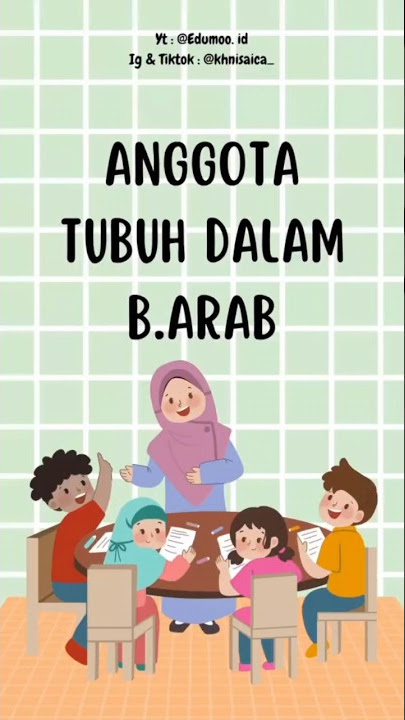 Anggota tubuh dalam B.Arab