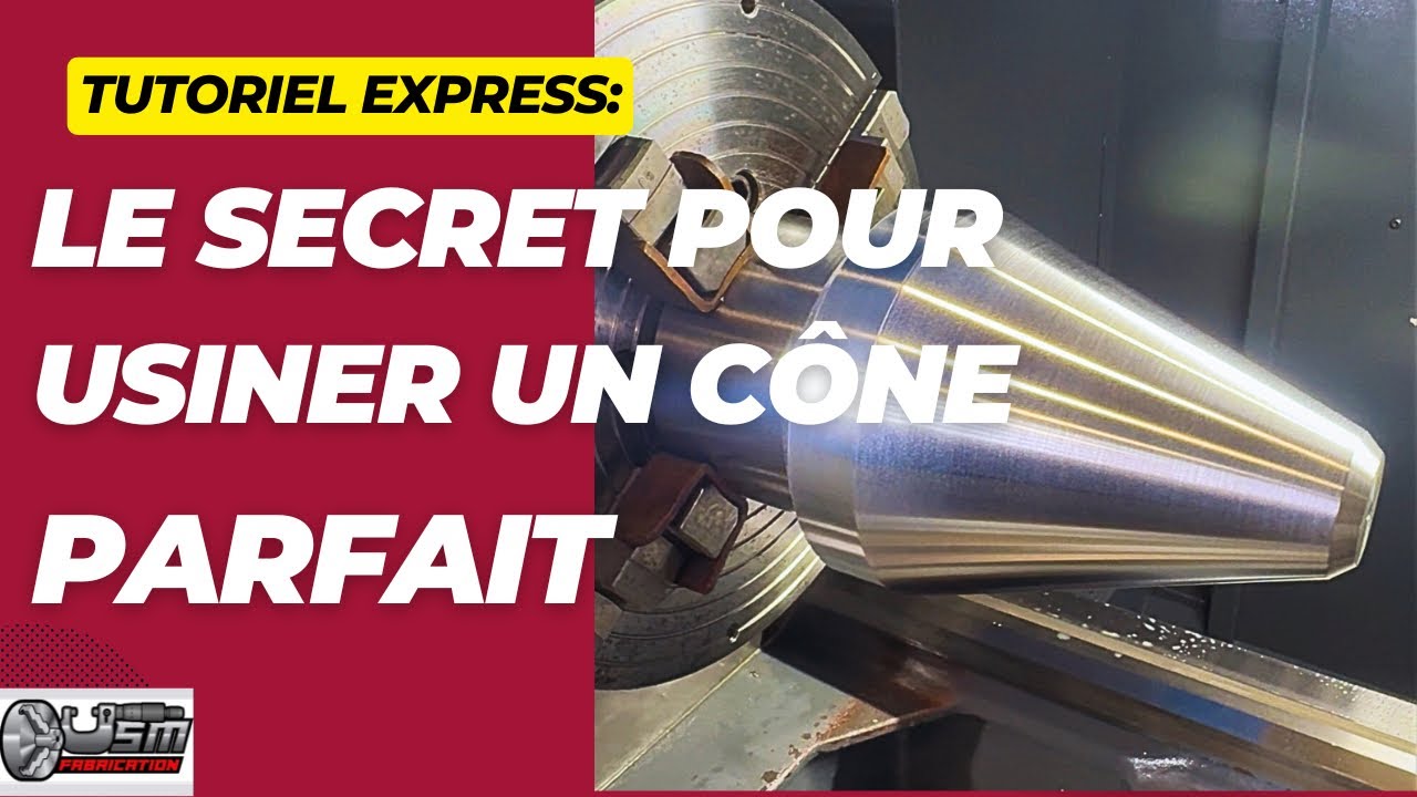 Tuto express: Le secret pour usiner un cône parfait