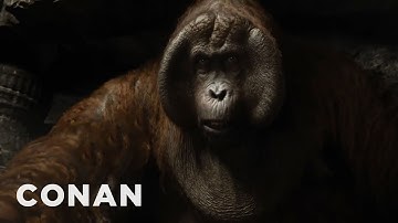 "The Jungle Book" Movie Endangered Human Animals | CONAN on TBS