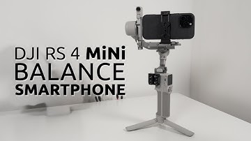 DJI RS 4 MINI BALANCING IPHONE FOR HORIZONTAL SHOOT STEP-BY-STEP GIMBAL SETUP TUTORIAL