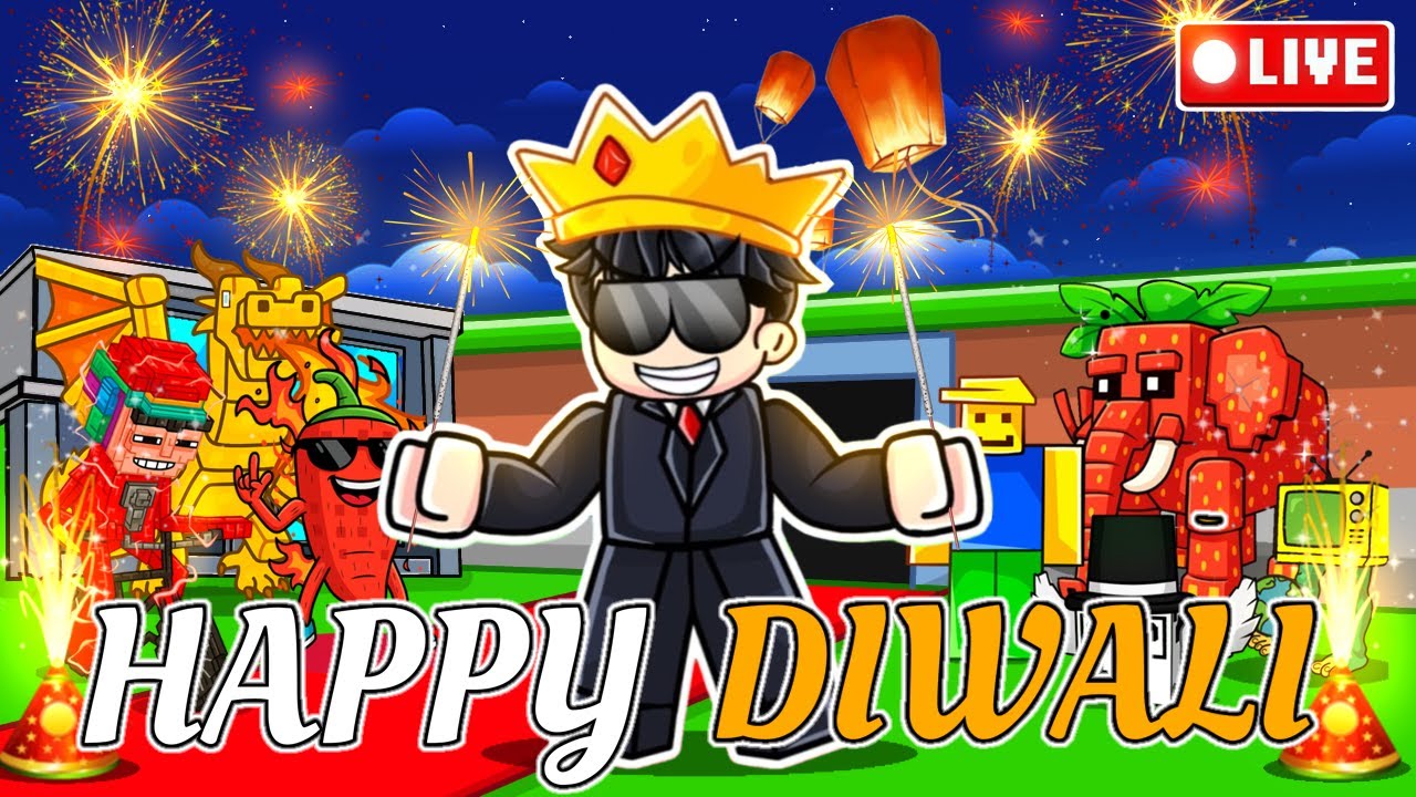 Steal a Brainrot DIWALI Special Giveaway Stream! SenpaiUnlimited is Live