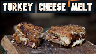 TURKEY, SAUSAGE and CHEESE MELT on a CAMPFIRE by Rory McHenry 104 views 2 years ago 8 minutes, 41 seconds