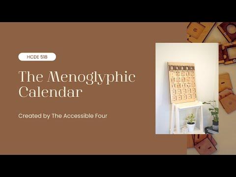 The Accessible Four: The Menoglyphic Calendar (HCDE 518 - B) - YouTube