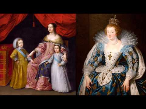 Анна Австрийская - королева Франции, жена Людовика 13-цатого и мать Людовика 14-цатого  (Солнце).
