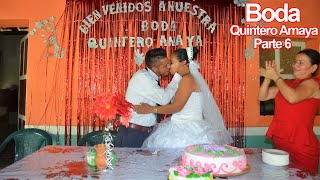 El beso por los esposos y el pastel boda Quinteros Amaya #6 - Ediciones Mendoza