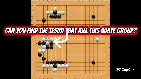 Go Tutorial: The Tesuji That Lives Inside Opponent’s Territory #baduk #boardgame #badukclass