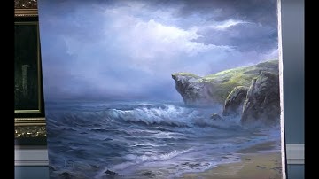 Light Through the Clouds | Paint with Kevin ®