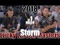 2018 bowling  pba bowling storm lucky larsen masters 1 chris sloan vs bill oneill