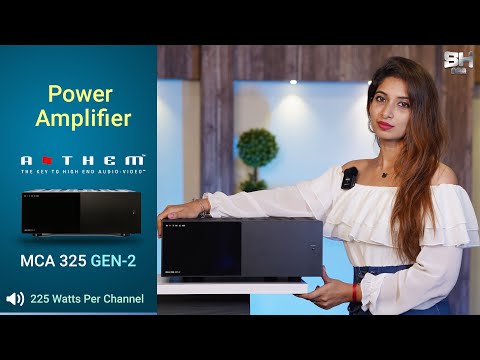 Anthem MCA 325 GEN 2 Power Amplifier | Best Power amplifier for your dream theater